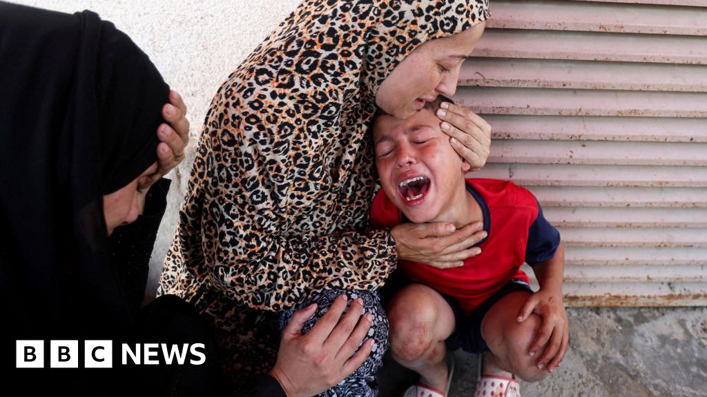 fatimathefatima's tweet card. Eight children were among 15 people reportedly killed while queuing outside a clinic in the central town of Deir al-Balah.