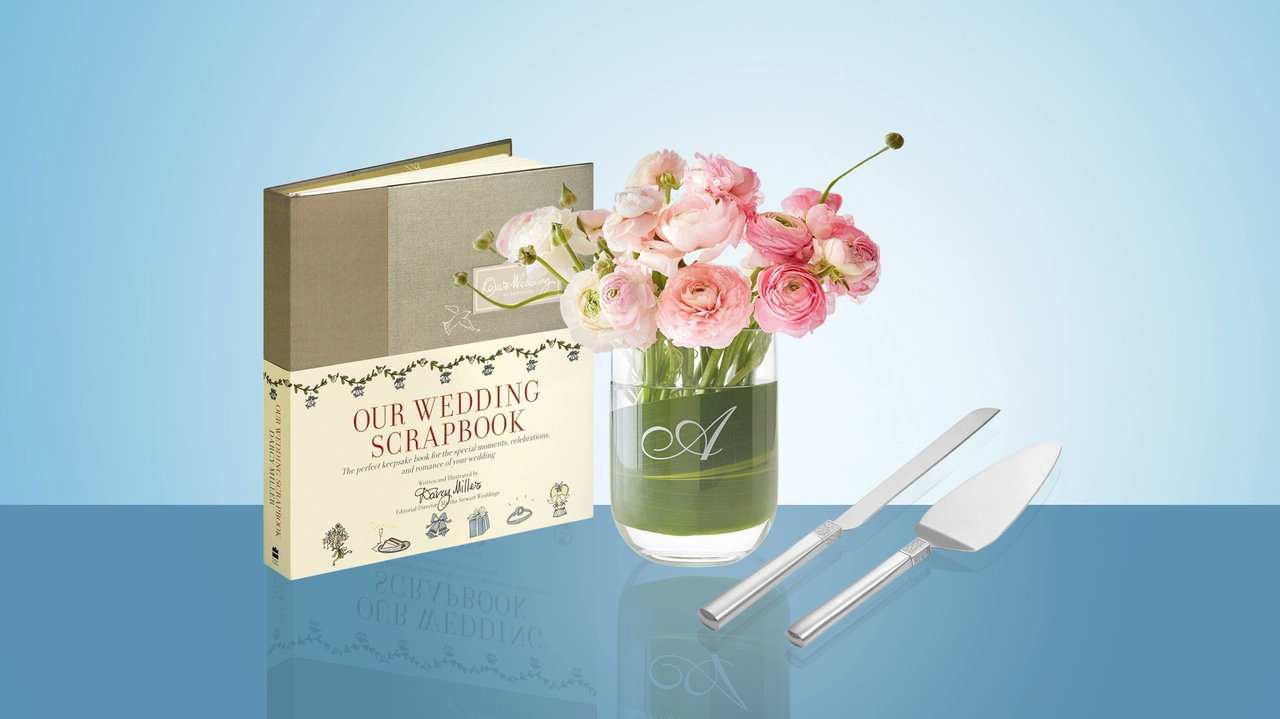 BuySideWSJ's tweet card. These are the best unique gifts you can give newly engaged couples, including wedding-planning helpers, multi-purpose cookware and objects that bring good luck.
