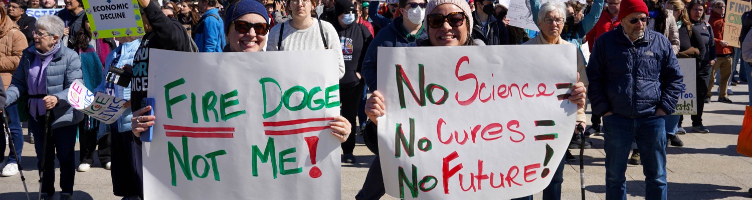 DTWillingham's tweet card. Science is under siege. Join us in adding your name to our open letter condemning Trump’s escalated assault on science in America.