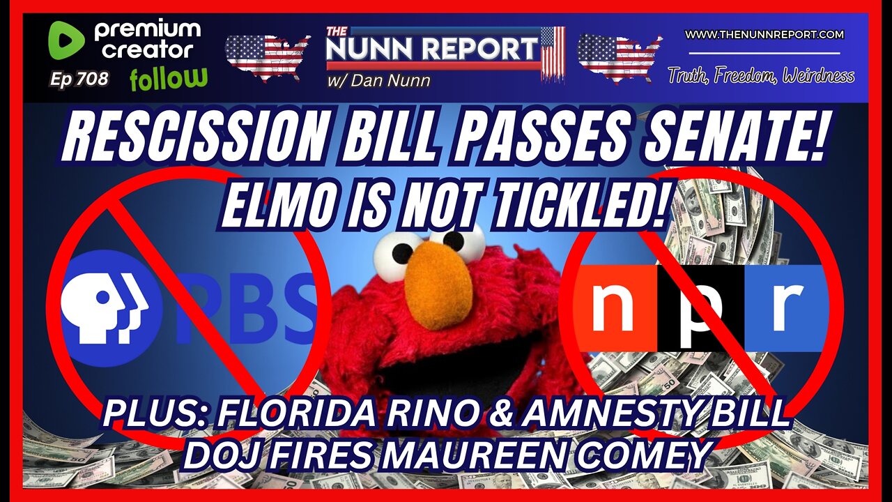 Wendym824's tweet card. [Ep 708] Elmo is NOT Tickled! | The Rescission in Only a Start | FL RINO Wants Amnesty Join in The Best Chat on Rumble LIVE! [On Demand Always Avail] Today’s Guest(s): The Nunn Report brings you your