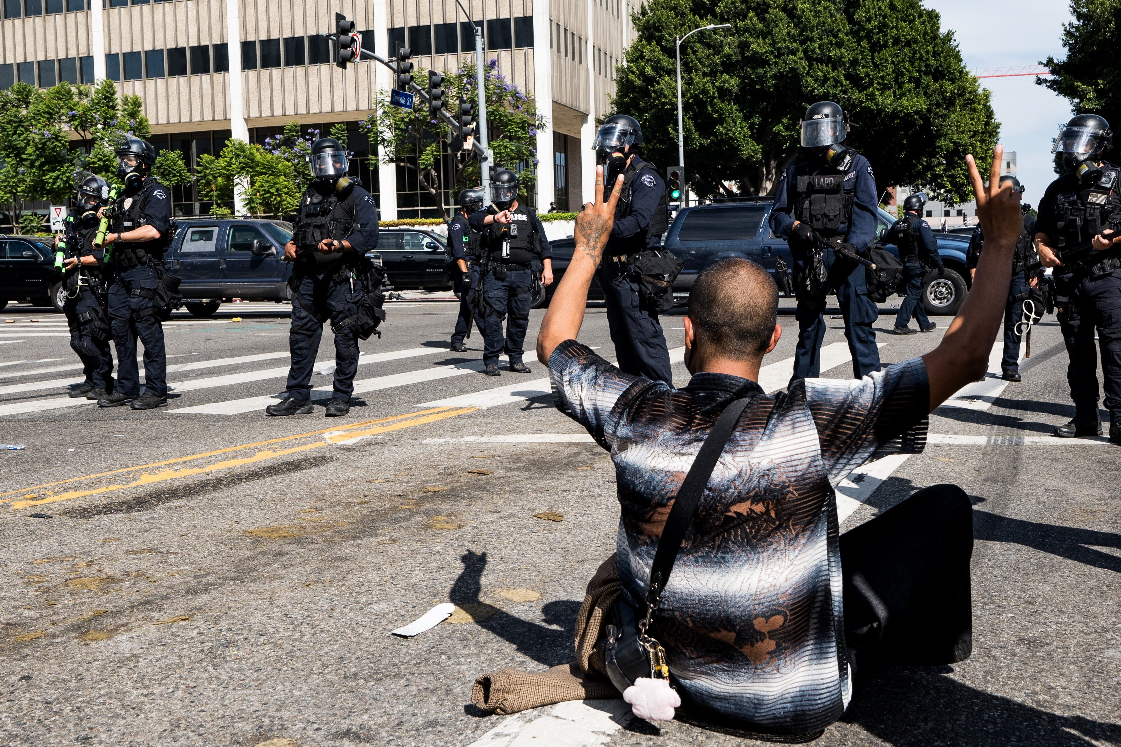 uspresstracker's tweet card. Freelance photojournalist Matthew Reamer was shot by police in the back with a crowd-control munition while he was covering a …