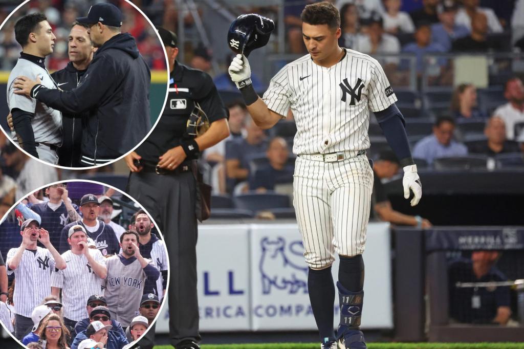 MikeVacc's tweet card. We hear all the time what a tough, unforgiving town this is, especially for baseball players, especially for Yankees.