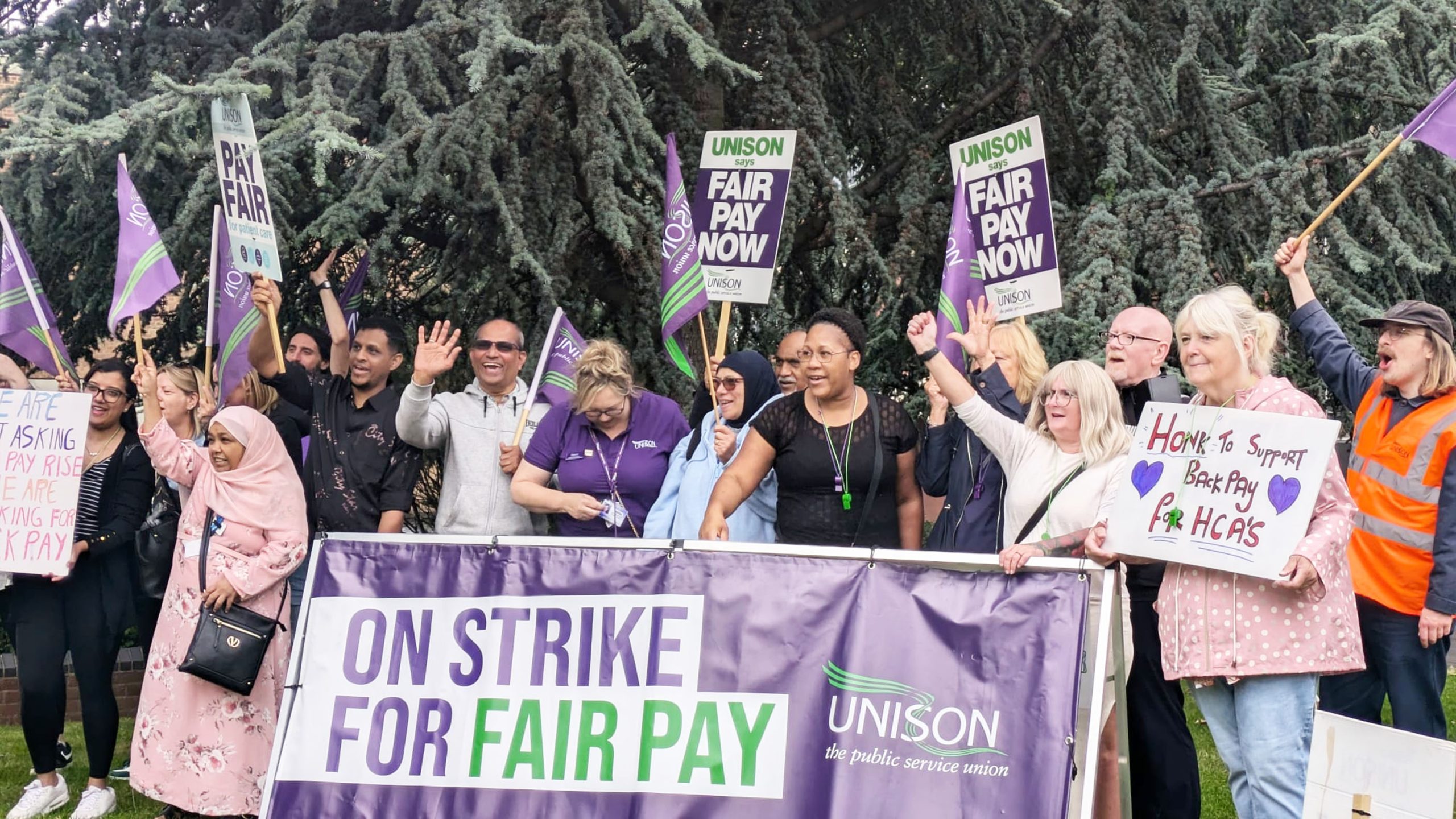 LenHockey's tweet card. As this year’s public sector union Unison conference takes place, a Labour government has been in power barely a year