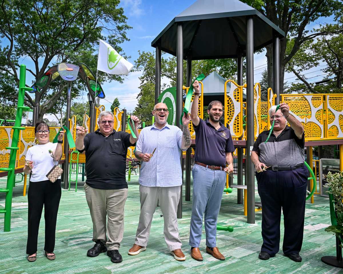 brooklynpaper's tweet card. The revamped Russell Pedersen Playground, located on Colonial Road between 83rd and 85th streets, is dedicated to U.S. Army Staff Sgt. Russell Pedersen, a