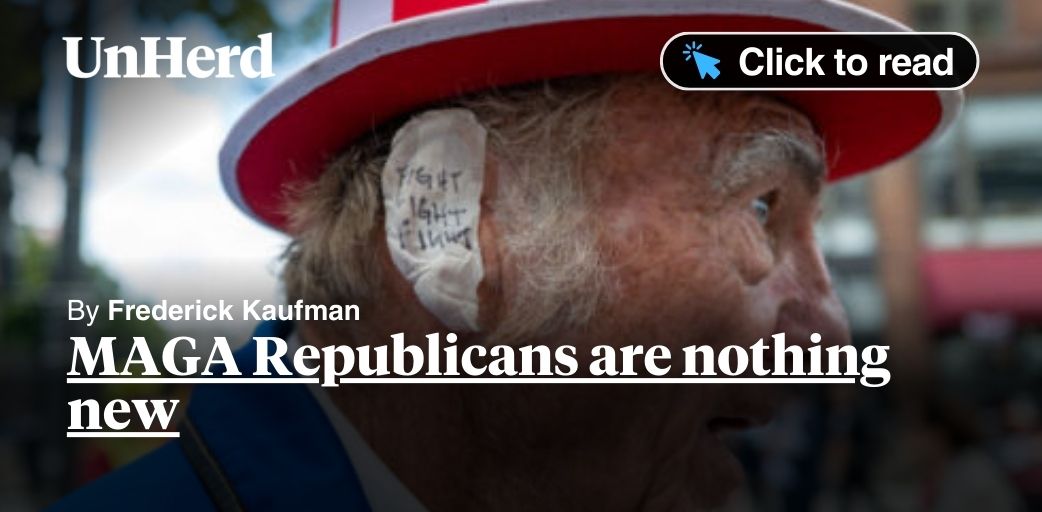 FredericKaufman's tweet card. MAGA Republicans are nothing new