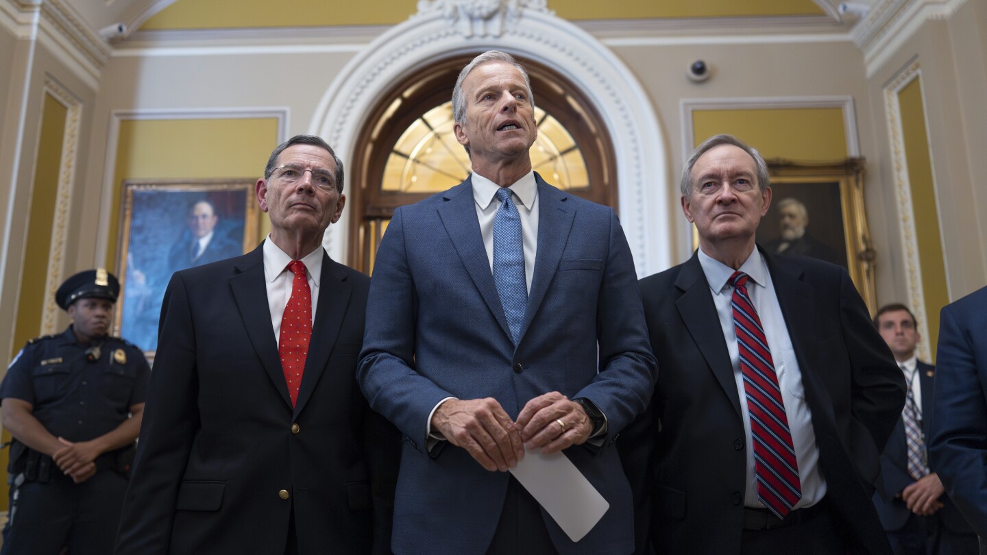 AmandaSeitz's tweet card. Roughly 11.8 million adults and kids will be at risk for losing health insurance if Republicans’ domestic policy package becomes a law.