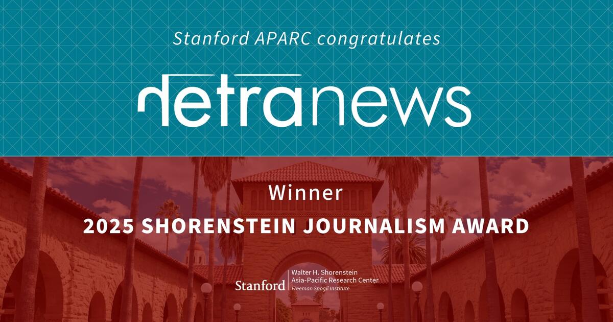 NetraNews's tweet card. Sponsored by Stanford University’s Shorenstein Asia-Pacific Research Center, the 24th annual Shorenstein Journalism Award honors Netra News, Bangladesh's premier independent, non-partisan media...