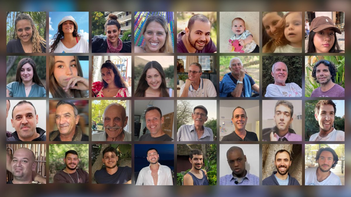 wkms's tweet card. There are men, women and children on the list of 33 to be released from Gaza. Two are U.S. citizens. Israel is set to free hundreds of prisoners in exchange for them.