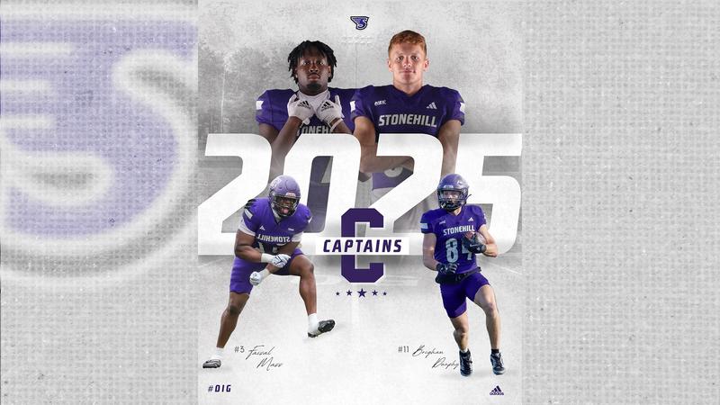 GoStonehill's tweet card. EASTON, Mass. (June 26, 2025) – Stonehill College Football head coach Ei Gardner is excited to announce rising seniors Faisal Mass (Taunton, Mass.) and Brigham Dunphy (Barrington, R.I.) as its...