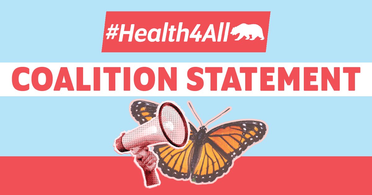 healthaccess's tweet card. SACRAMENTO, CA – Leaders of California’s #Health4All coalition respond to reports that the Trump administration has reached an agreement to hand over the private personal medical data of Medicaid...