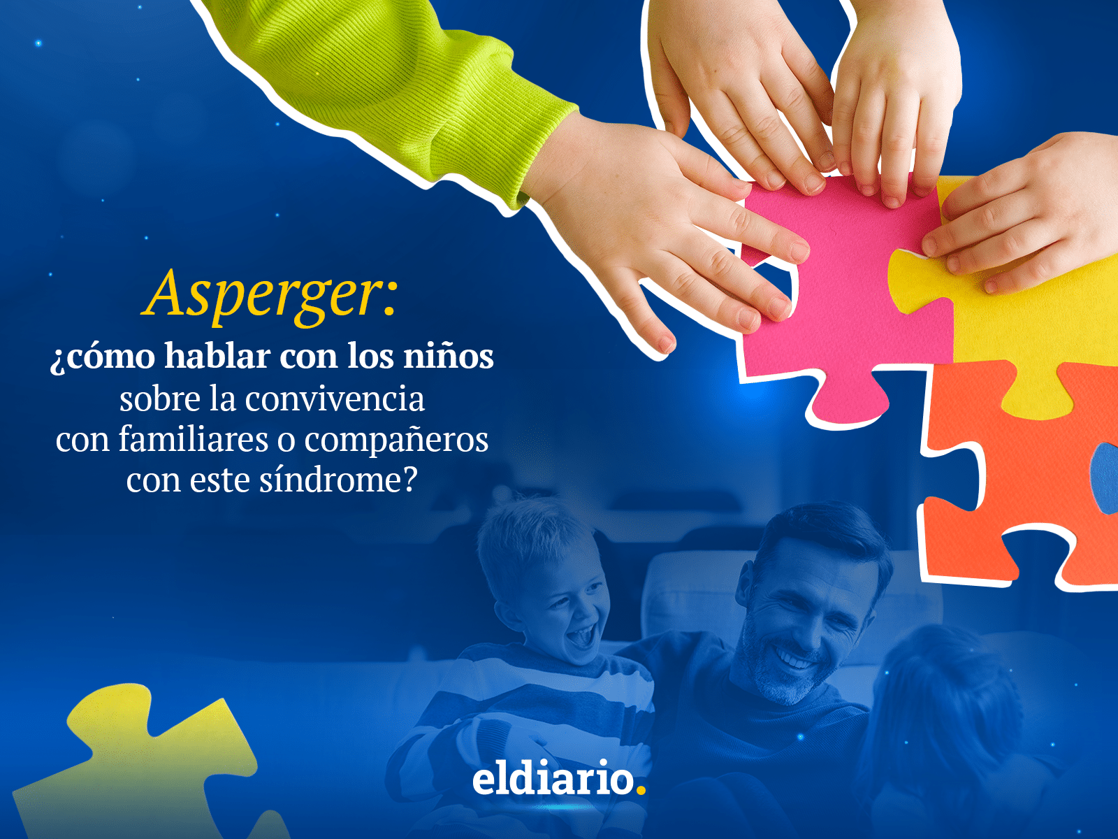 eldiario's tweet card. La convivencia y la socialización con otros niños puede ser altamente compleja para alguien diagnosticado con síndrome de Asperger