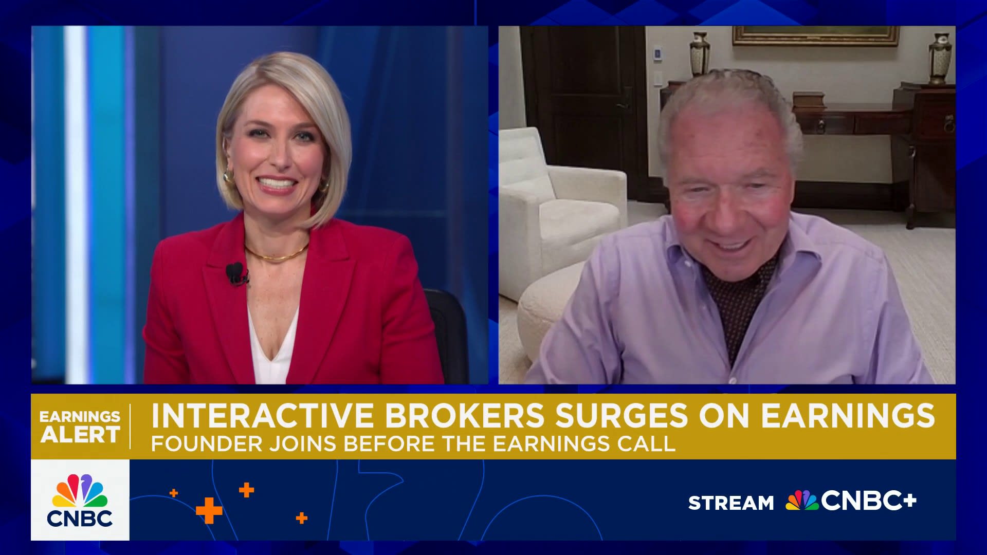 CNBCOvertime's tweet card. Thomas Peterffy, Interactive Brokers founder and chairman, joins 'Closing Bell Overtime' to talk quarterly results, his market outlook, and more.