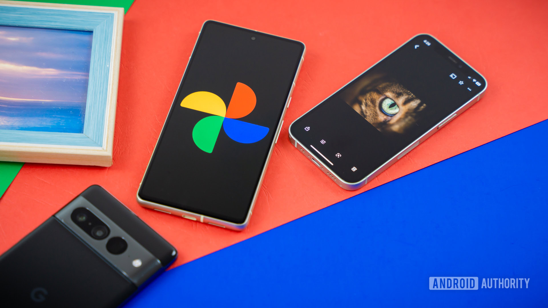 AndroidAuth's tweet card. Google Photos is working to refine several parts of its UI, like adding a persistent faces row to search, and a couple of other changes.