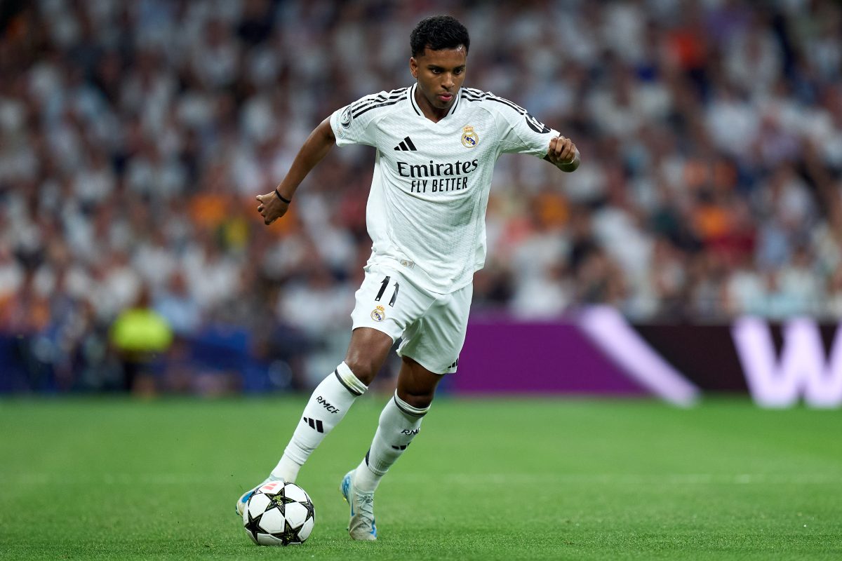 GFFN's tweet card. According to a report from Florian Plettenberg, Paris Saint-Germain are closely monitoring Real Madrid's Rodrygo (24), who has been heavily linked with a move