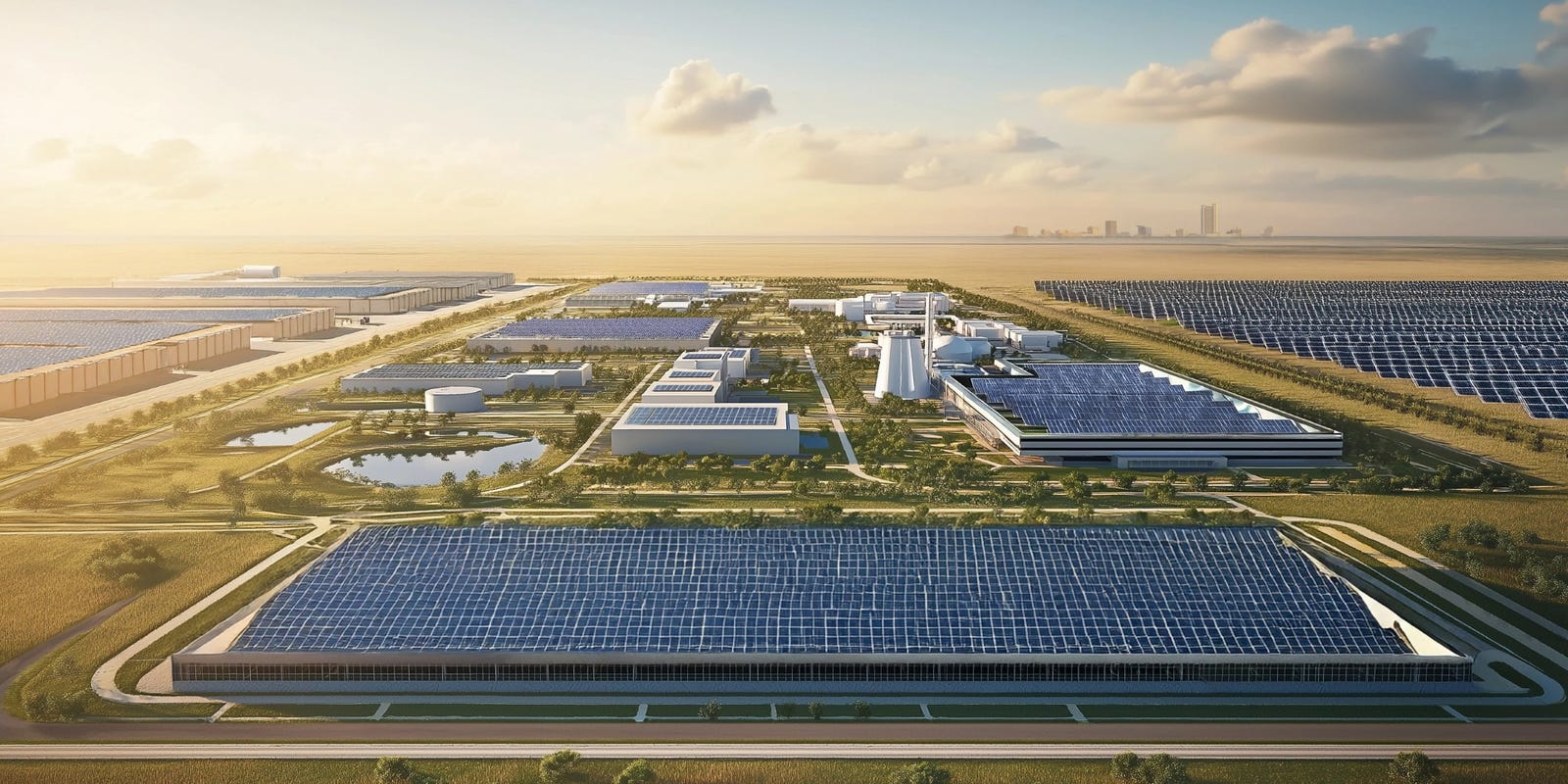 FermiAmerica's tweet card. Fermi’s Toby Neugebauer shares plans for a $300 billion AI campus to bring jobs, clean energy, and water reuse innovation to Amarillo.