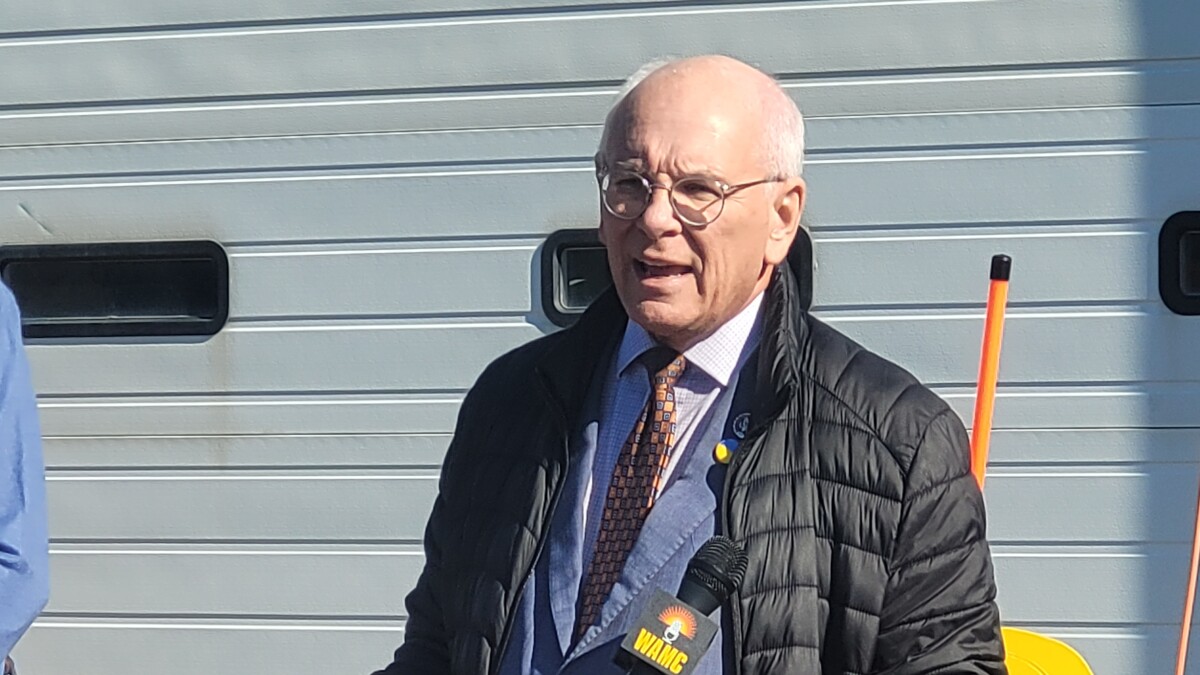IanPickus's tweet card. New York Rep. Paul Tonko of the 20th district speaks with WAMC's Ian Pickus on the Congressional Corner on June 26, 2025.