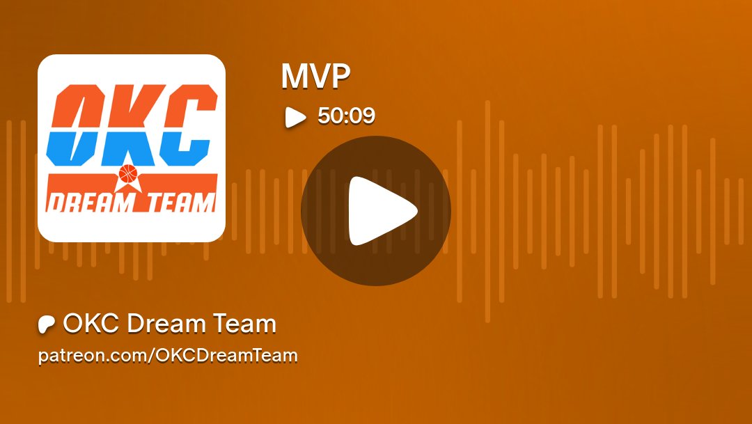 OKCDreamTeam's tweet card. Get more from OKC Dream Team on Patreon