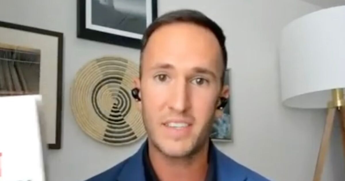 lgbtqnation's tweet card. Corey DeAngelis has allegedly appeared in such films as "Jerk-Off Race." He also blames schools for "indoctrinating" children.