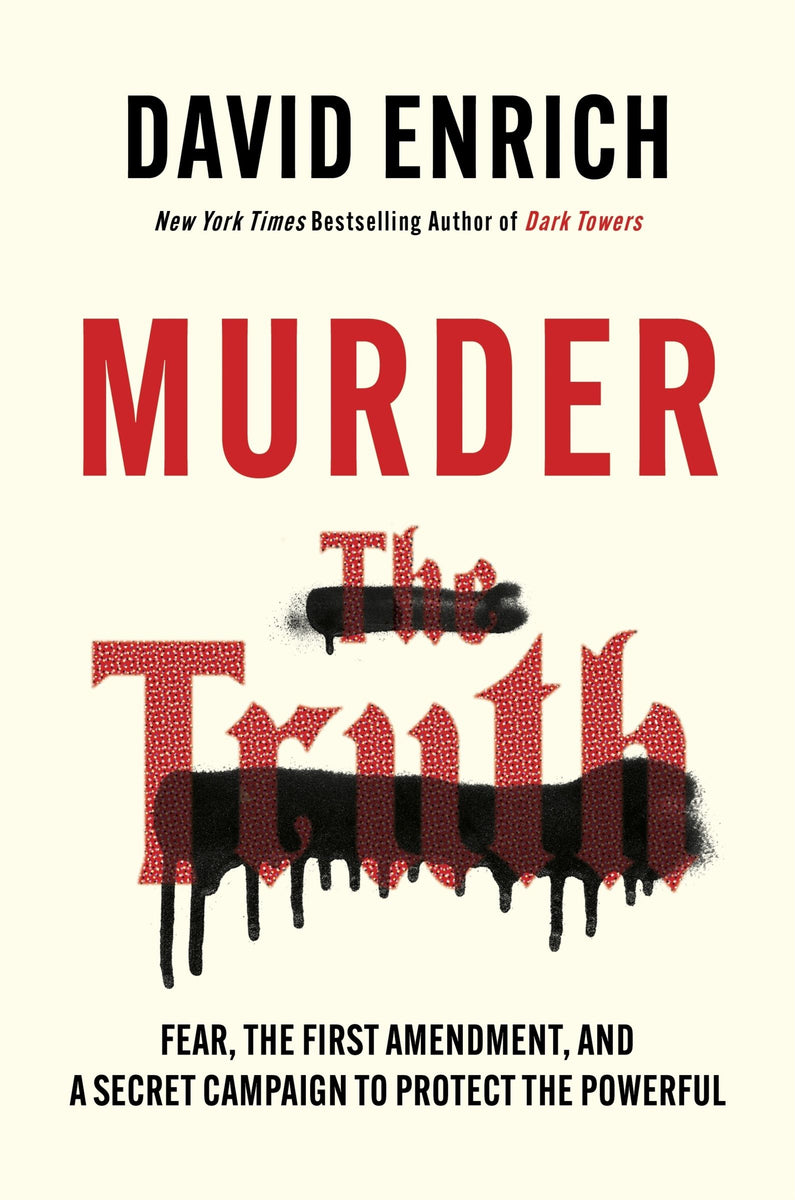 davidenrich's tweet card. New York Times Bestseller \"Authoritarian governments abroad have long used legal threats and lawsuits against journalists to cover up their disinforma...