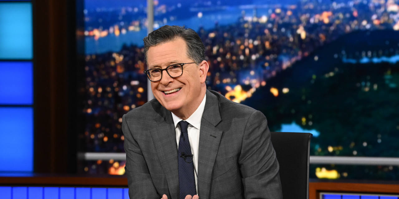 JBFlint's tweet card. “This is all just going away,” host Stephen Colbert said while taping his Thursday show.