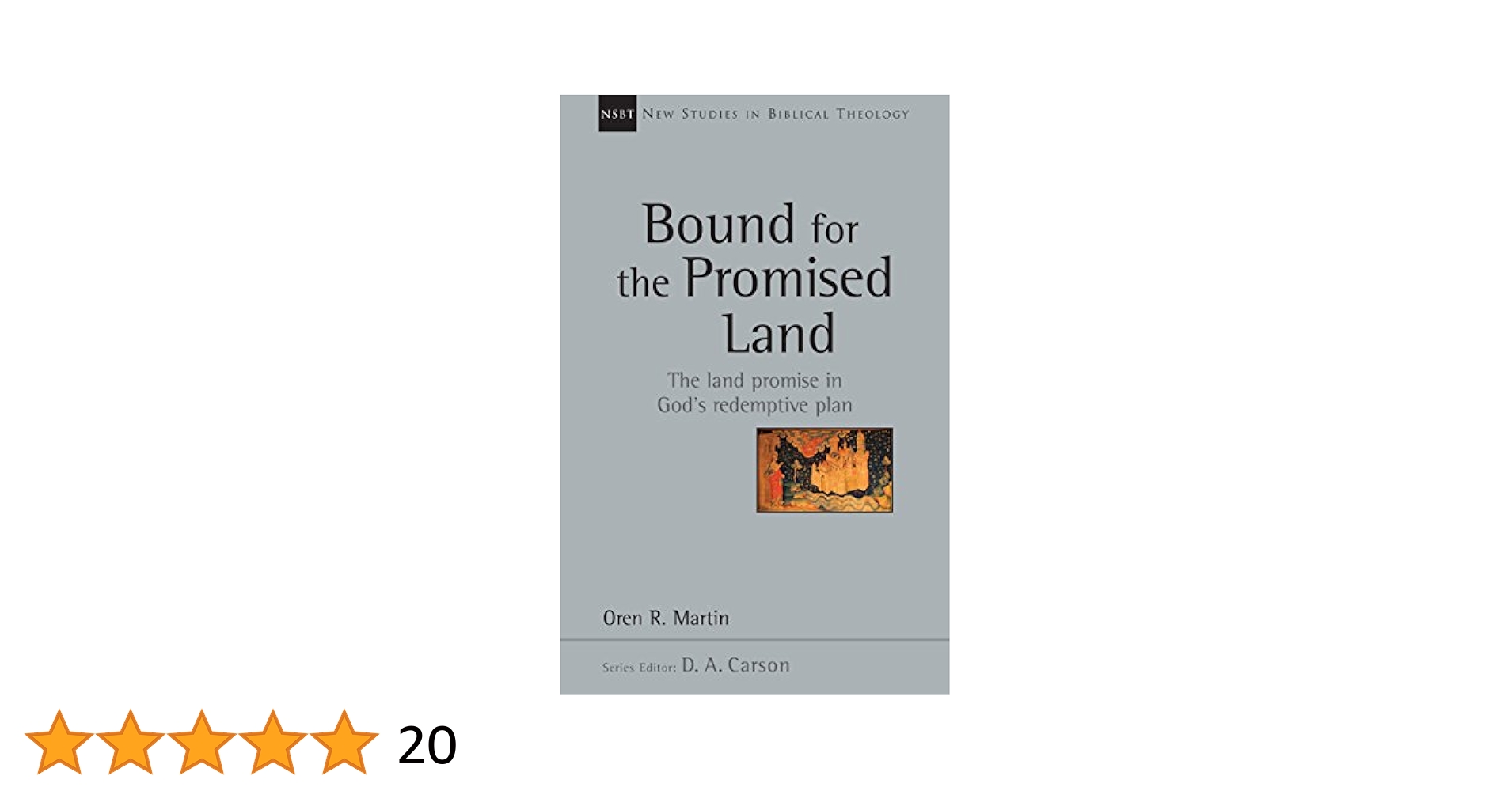 birdchadlouis's tweet card. Bound for the Promised Land (Volume 34) (New Studies in Biblical Theology)