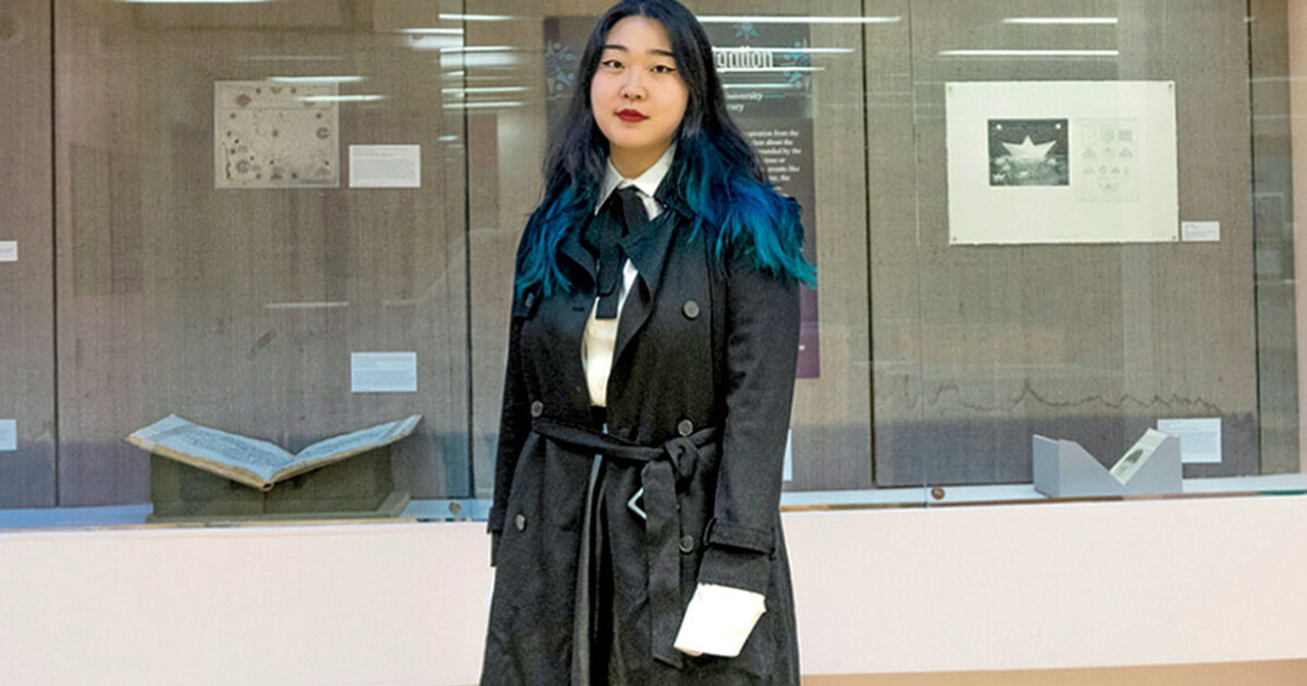 columbiamag's tweet card. Celestial Navigation, an exhibit curated by MFA student Jeannie Rhyu ’17CC, brings art students into conversation with Ptolemy and Galileo.