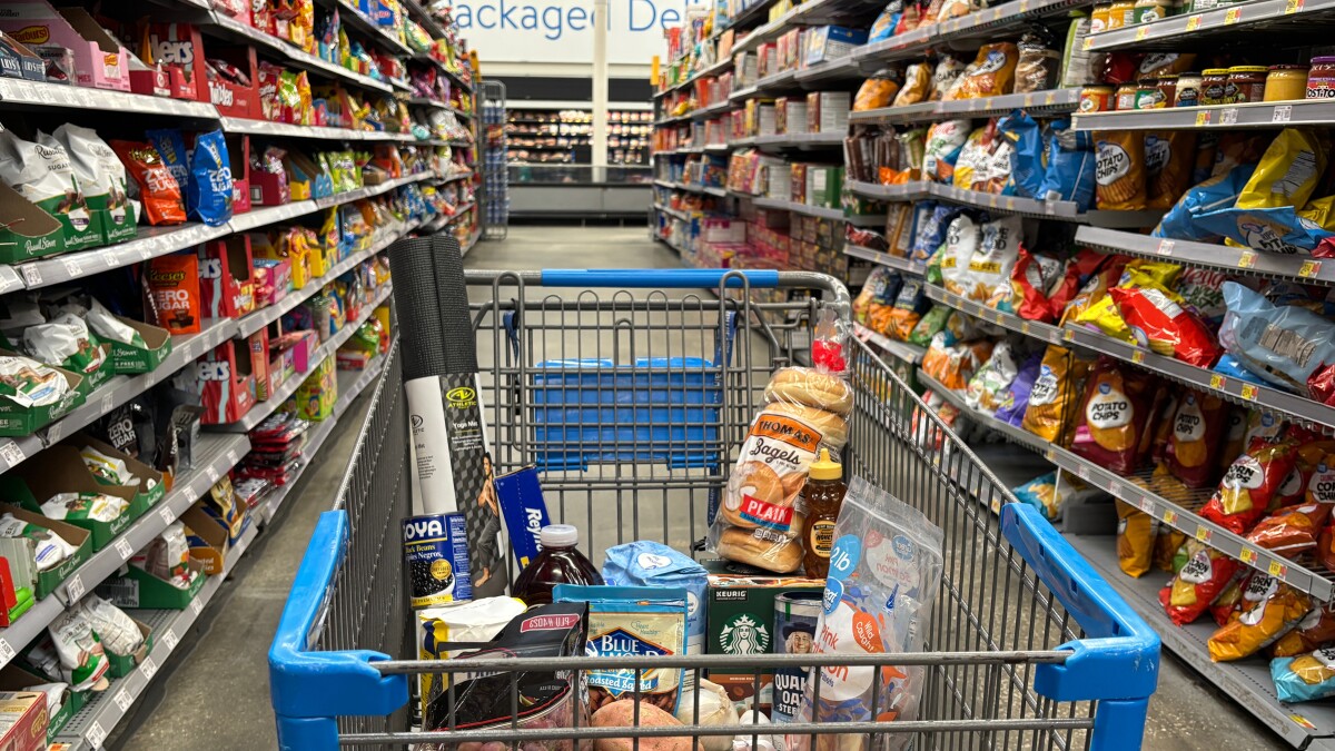 wkms's tweet card. NPR has tracked the prices of dozens of items at the same superstore in Georgia, including eggs, T-shirts, snacks and paper towels. Here's what got cheaper over the past year, and more expensive.