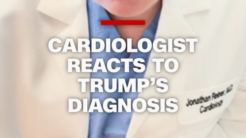 JReinerMD's tweet card. CNN medical analyst and cardiologist Dr. Jonathan Reiner breaks down President Donald Trump’s chronic venous insufficiency diagnosis.