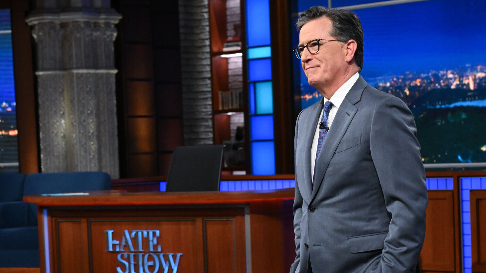 hannahzziegler's tweet card. Many questioned the timing of and motivation for the announcement, noting that Mr. Colbert hosted the most-watched show in late night television.