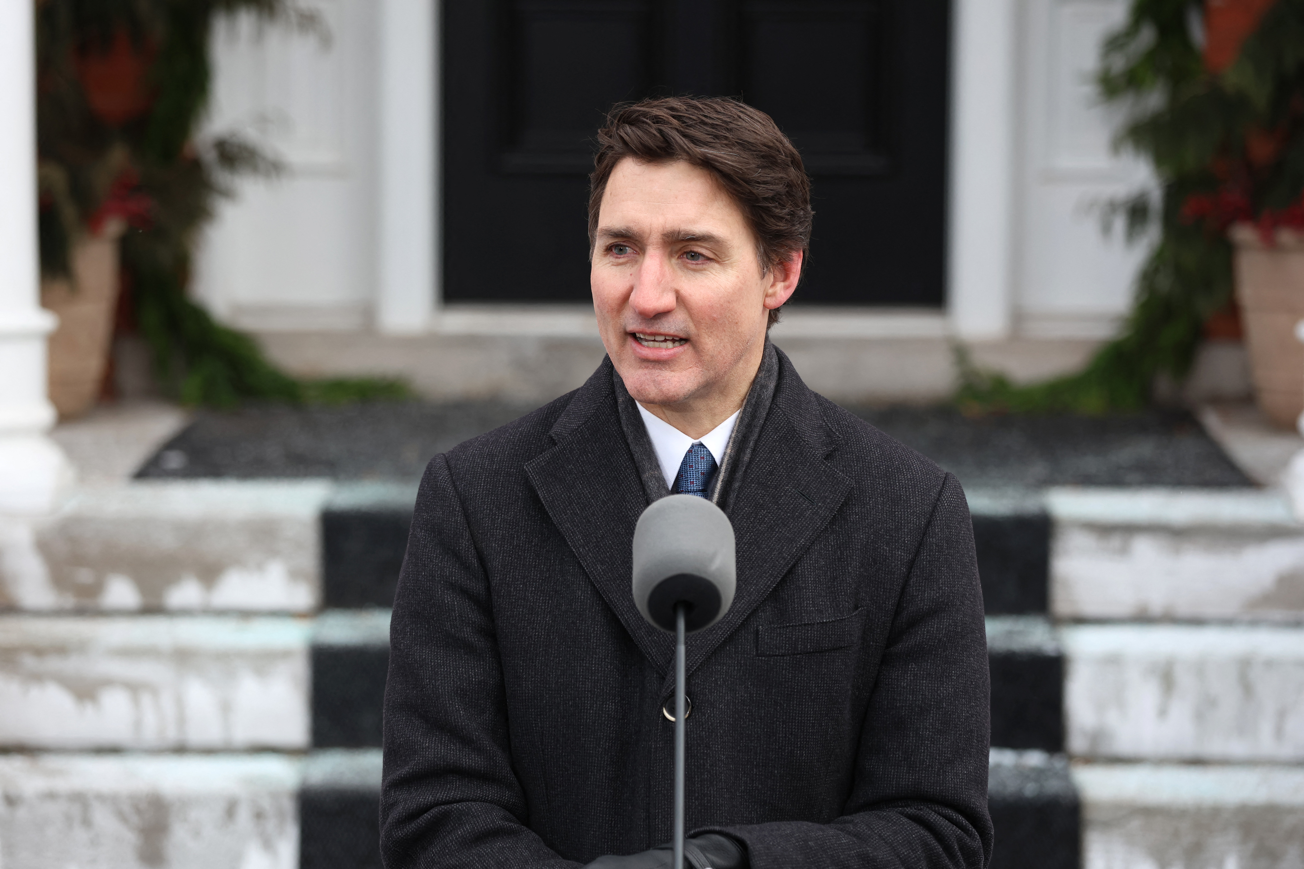 mblanchfield's tweet card. The Canadian leader struck back at the president-elect’s internet taunts.
