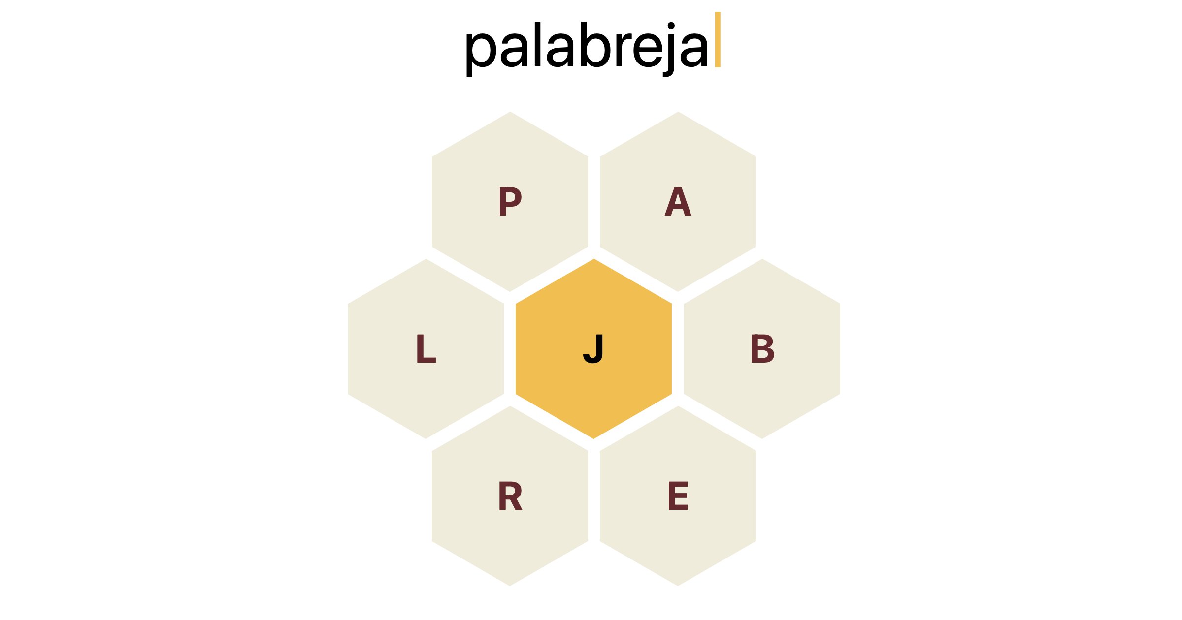 bordenfb4ever's tweet card. Si te gusta Paraulògic o Spelling Bee, ¡ahora puedes jugar en castellano! Palabreja te desafía a construir tantas palabras como puedas usando 7 letras.
