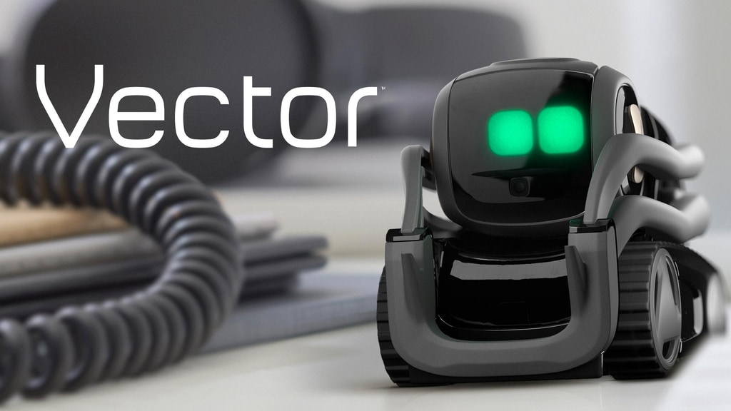 bsofman's tweet card. Vector is the answer to our sci-fi dreams. He’s a home robot who’s always on, happy to see you, voice-enabled, and eager to help.