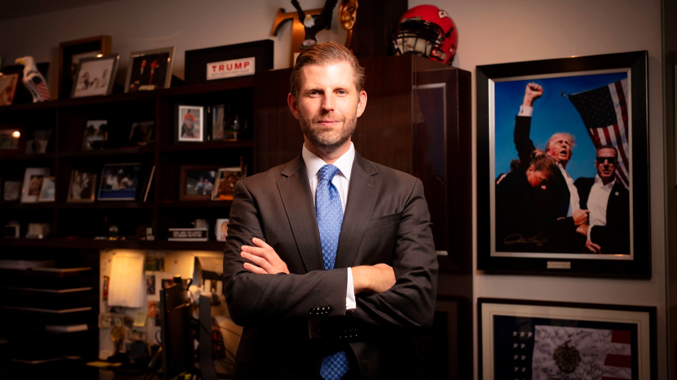 Edgecliffe's tweet card. ‘If there’s one family that hasn’t profited off politics, it’s the Trump family,’ president’s son says in an interview