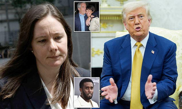GrimmJack66's tweet card. Maurene Comey , the daughter of former FBI chief James Comey, received a letter on Wednesday firing her - weeks after she was involved in the botched case against Diddy.