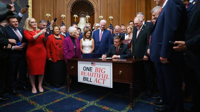 SalimVASenate's tweet card. The “big, beautiful bill” is heading to President Trump’s desk. House Republicans passed the core of Trump’s domestic policy agenda Thursday afternoon — including sweeping tax cuts, a crackdown on …