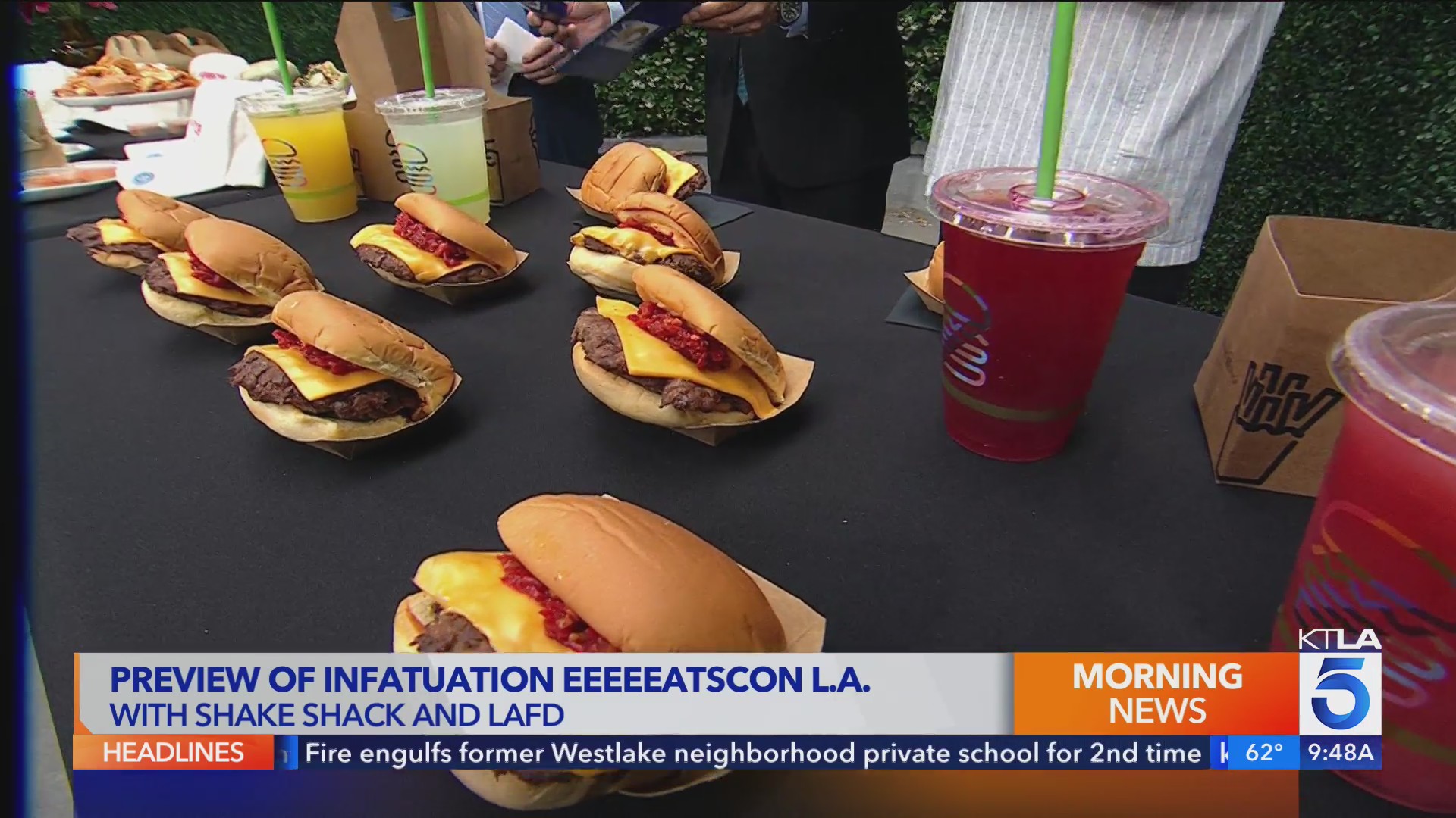 LAFDFoundation's tweet card. Los Angeles news and live streaming video