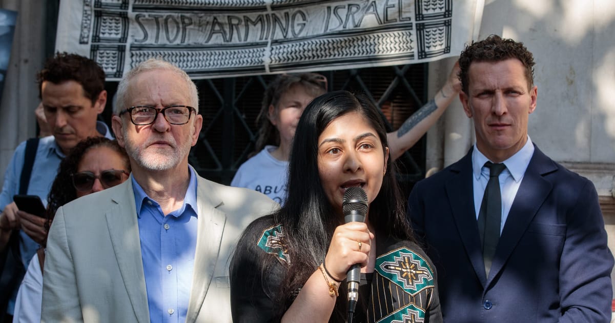 carolinee_hug's tweet card. Polling shared with POLITICO shows a new party under Labour’s left-wing former leader could dent the governing party’s vote share — and take a big bite out of the Greens.