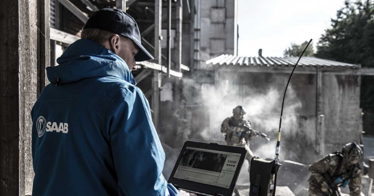 Saab's tweet card. Saab has received an order for its Combat Training Centre from the Danish Defence Acquisition and Logistics Organisation. The order value is SEK 680 million and deliveries will take place 2025-2027.  