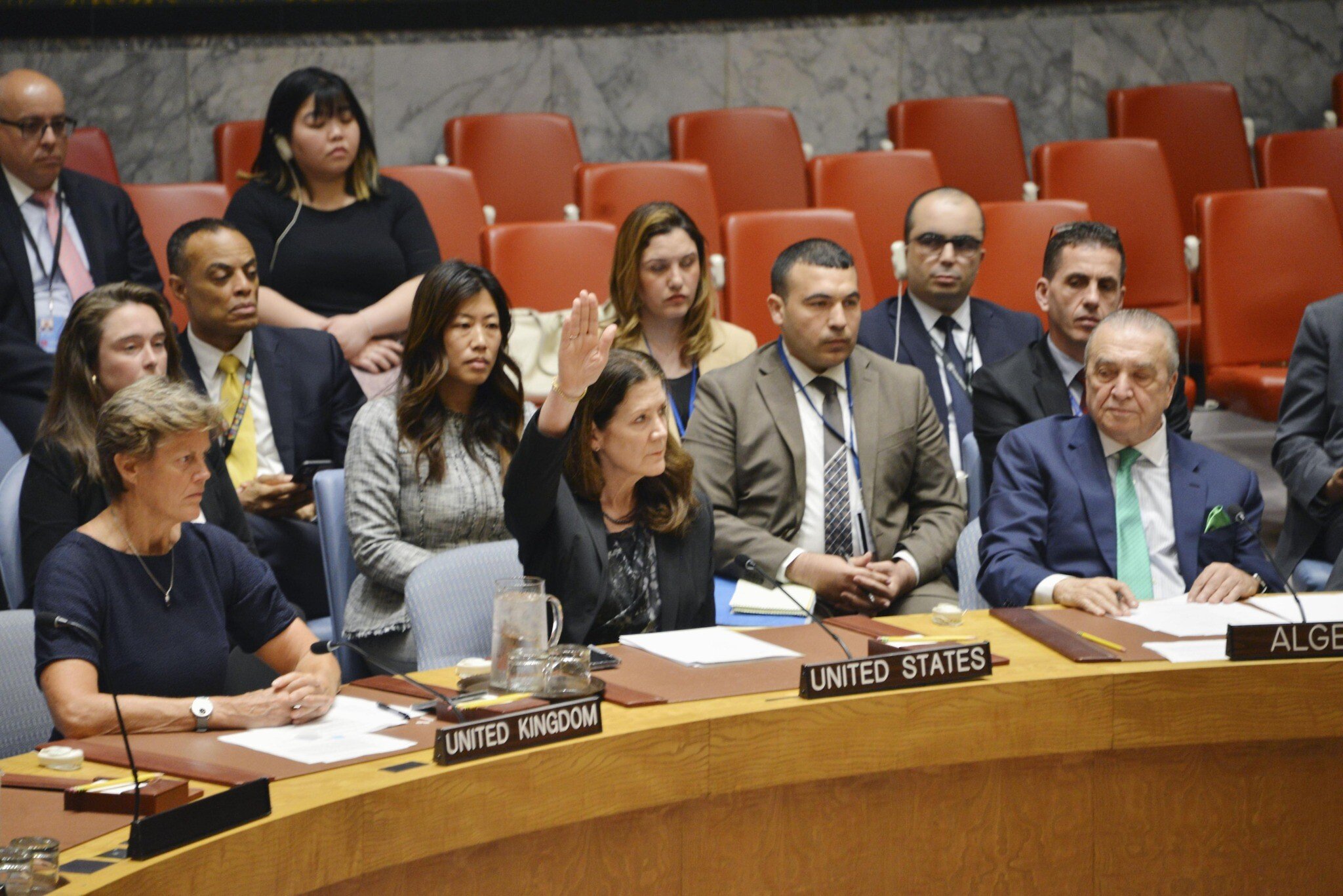 DanielRosenNYC's tweet card. 14 other members back motion demanding release of hostages and unhindered aid; US envoy says will 'not support any measure that fails to condemn Hamas, call for it to disarm'