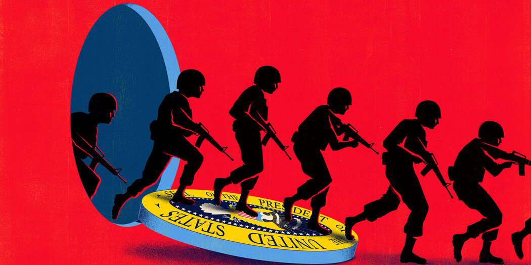 BrennanCenter's tweet card. Outdated laws give presidents far too much leeway to deploy military forces inside the United States. We’re working to reform those laws and establish new safeguards against abuse.