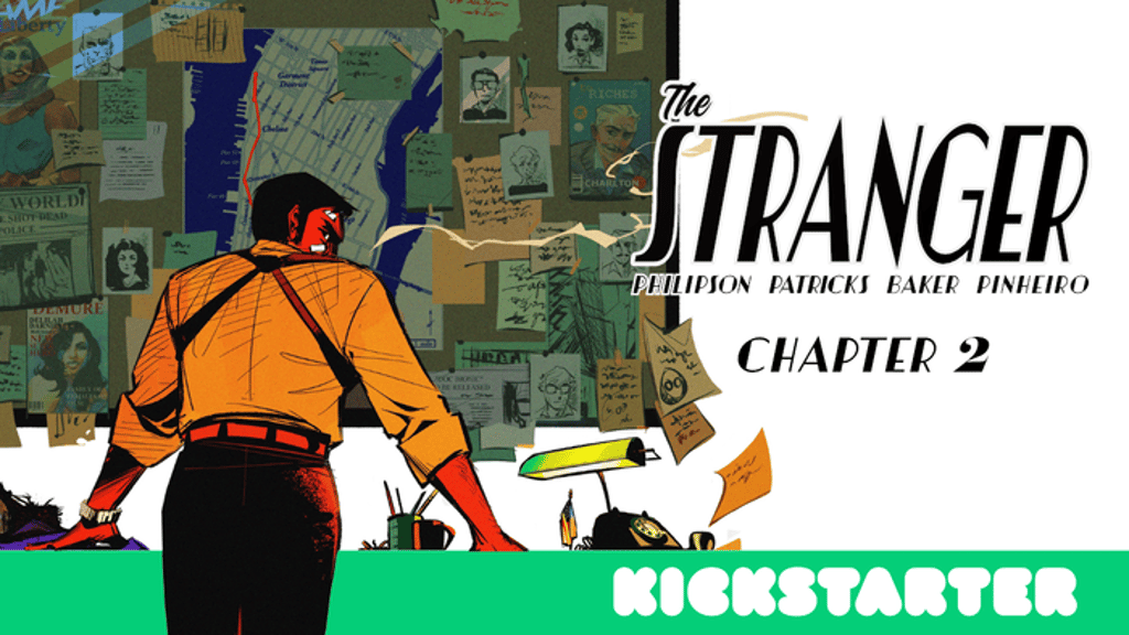 TheStranger_KS's tweet card. Detective Sal Denaro must investigate the residents of the top floor of the Fawcett Building where anyone could be... The Stranger.
