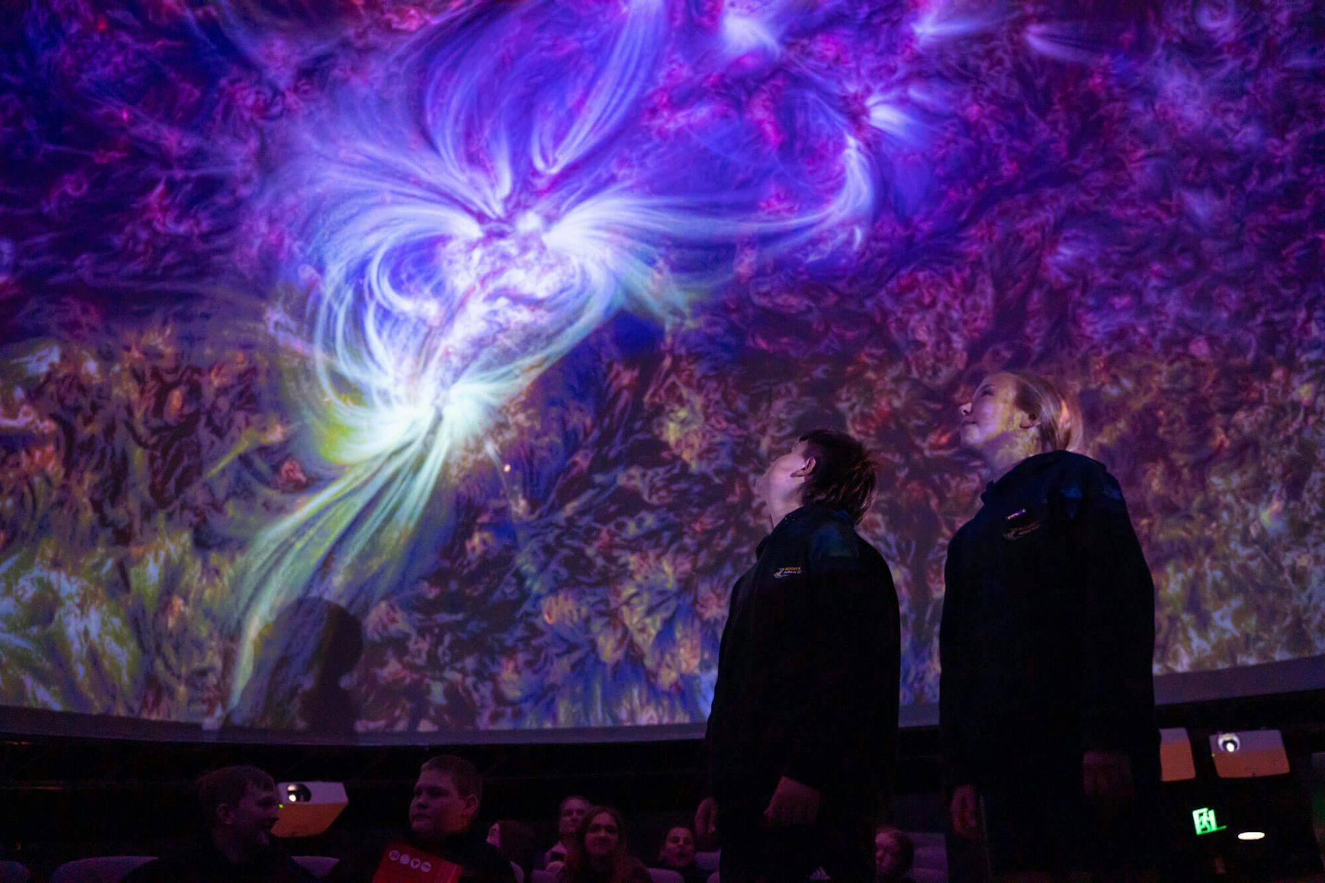 RocketSTEM's tweet card. Picture this: a small audience is quietly ushered into a darkened room. They gasp in awe, as a brilliant night sky shines above. They wonder – as many after them will do – what trickery has made the...