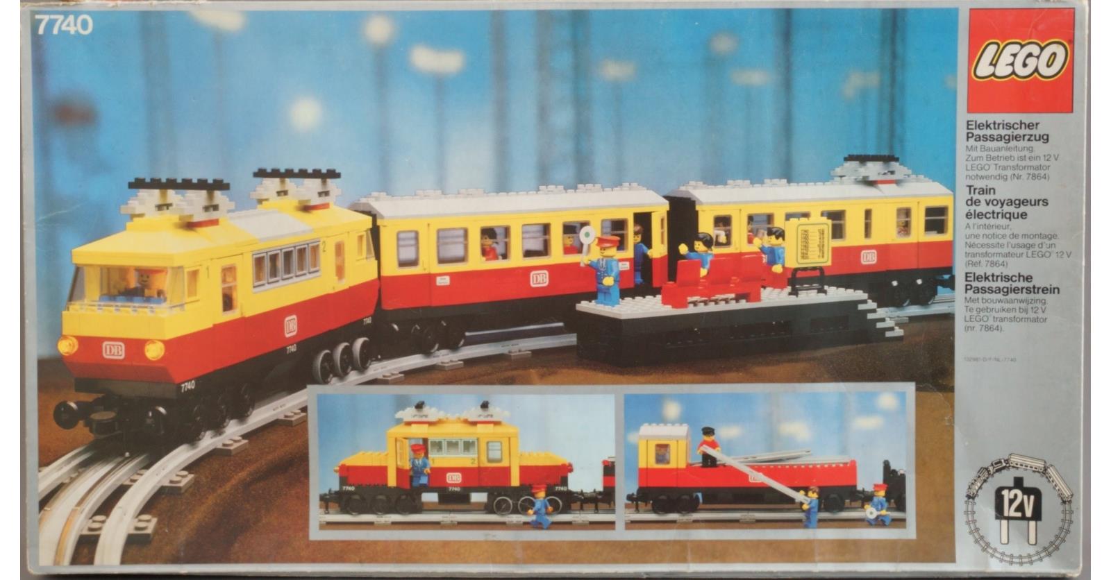 brickset's tweet card. Today's random set is 7740 Inter-City Passenger Train Set, released during 1980. It's one of 28 Trains sets produced that year. It contains 786 pieces and 10 minifigs .
