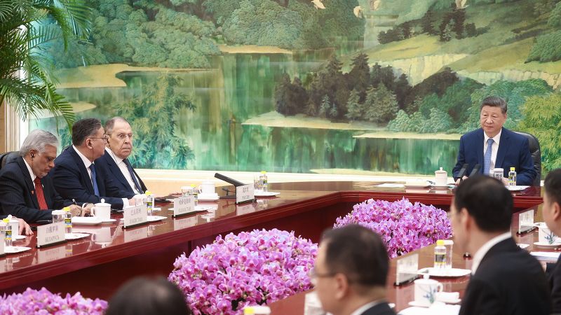 cnnasiapr's tweet card. Weeks after his country was battered by waves of Israeli strikes and the US bombed three of its prized nuclear facilities, Iran’s foreign minister came to a gathering of regional diplomats in China...