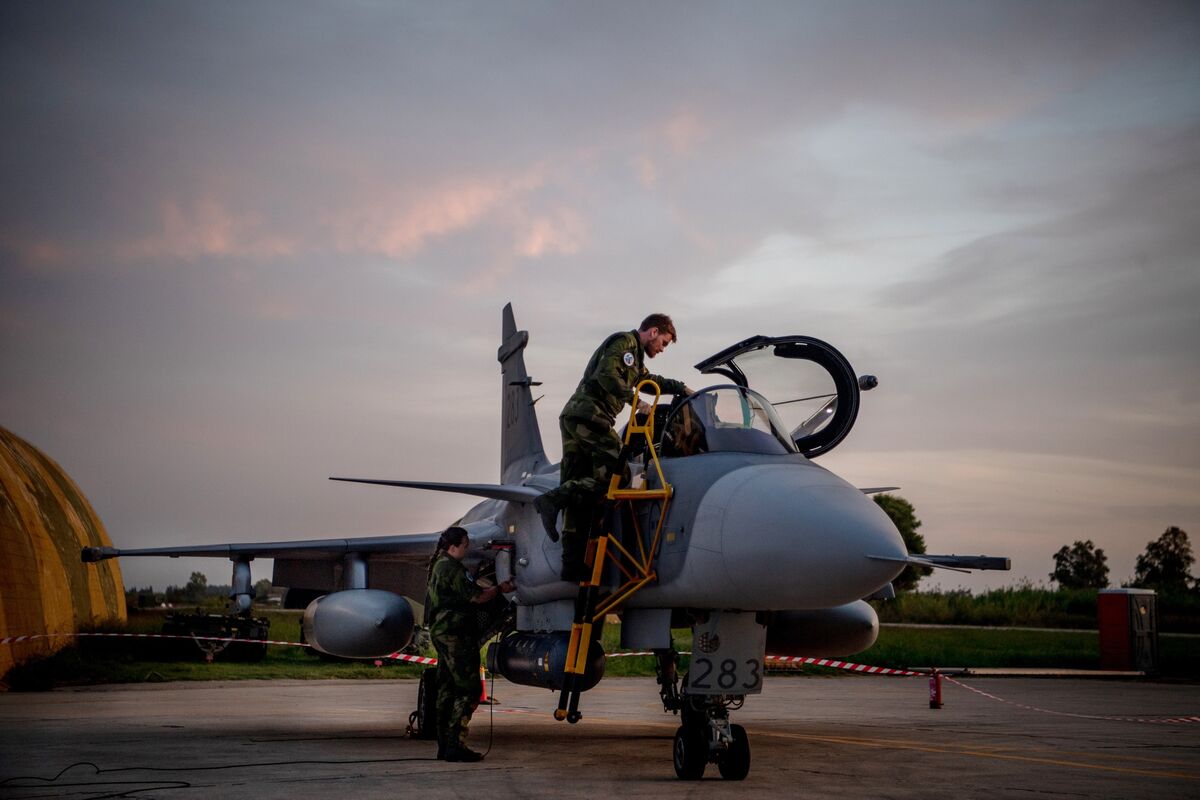 GripenNews's tweet card. The chief executive officer of Saab AB says the Swedish defense company is aiming to finalize orders for its Gripen fighter jets and Globaleye early-warning aircraft this year, having already raised...