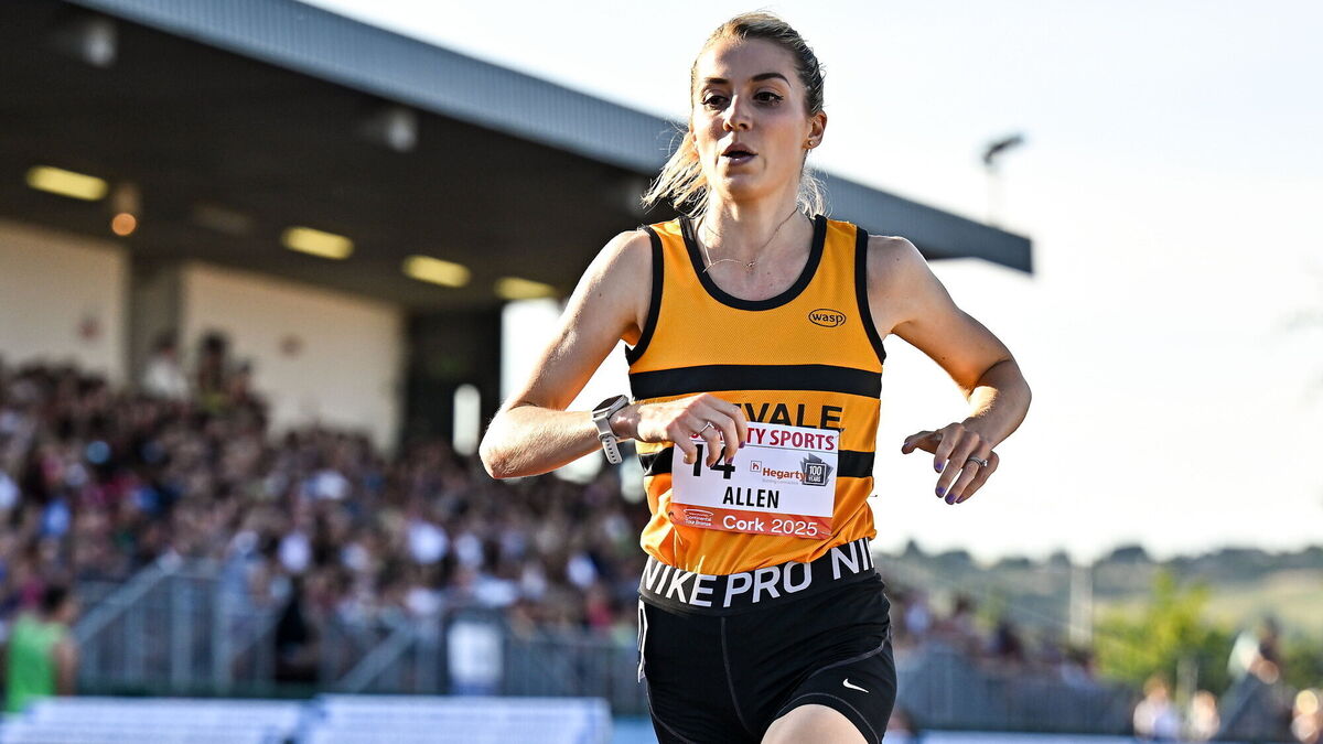 cormicaneoghan's tweet card. The 30-year-old Leevale athlete has her eye on LA.