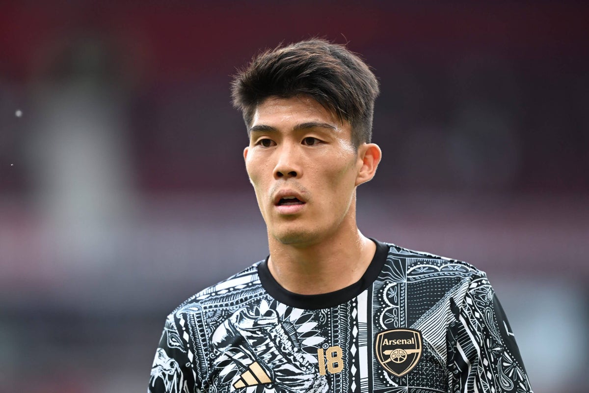 ArtdeRoche's tweet card. Tomiyasu had not featured for Arsenal since coming on as a substitute in the Premier League win over Southampton in October 2024.