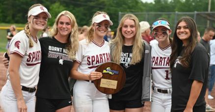 kasportsnews's tweet card. Since their college seasons came to an end, the four have been a regular presence at Burnt Hills games. Rhodes just finished her first year at the University of New Haven, while Benamati was at Le...