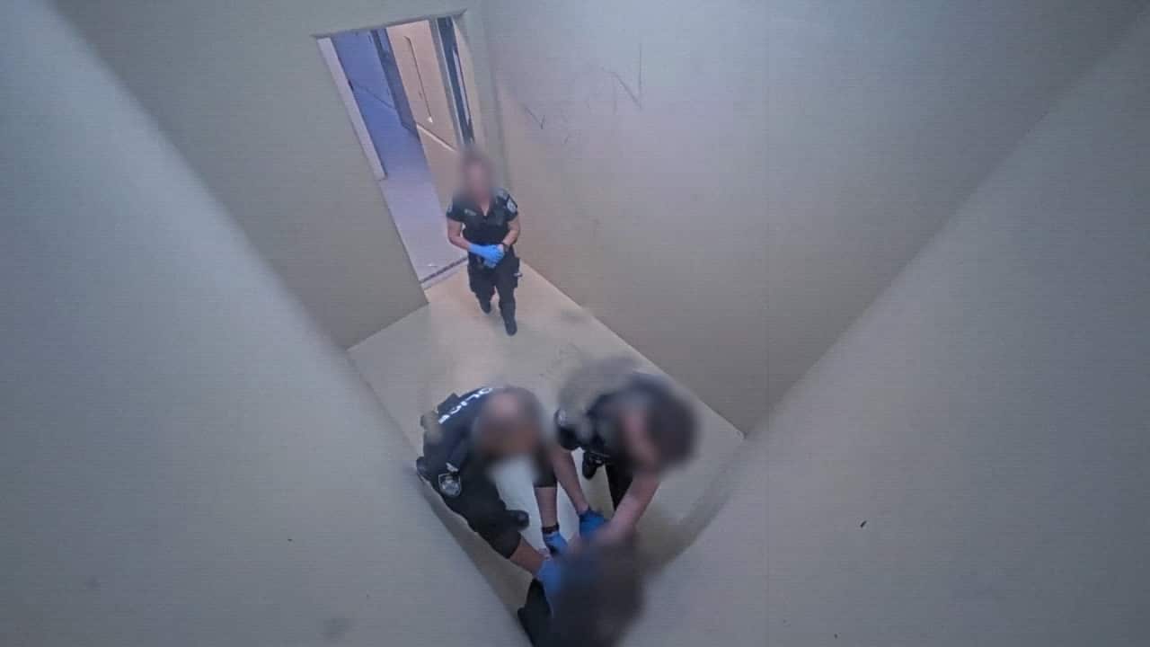DebKilroy's tweet card. A review into Queensland's police watch houses has made troubling findings, including prisoners self-harming to be transferred out, and children being indecently exposed to adult prisoners.
