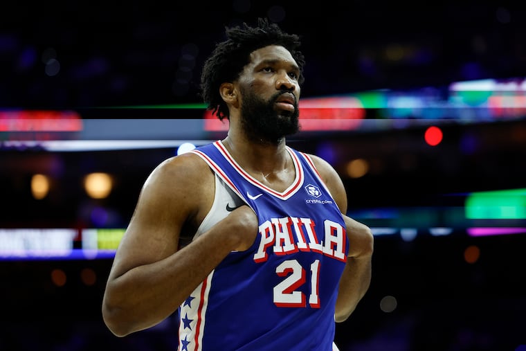 PompeyOnSixers's tweet card. The Inquirer answers your questions after a newsy week, including Joel Embiid's comments in an ESPN article and VJ Edgecombe's showing in summer league.